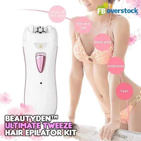 Ultimate Tweeze Hair Epilator Kit