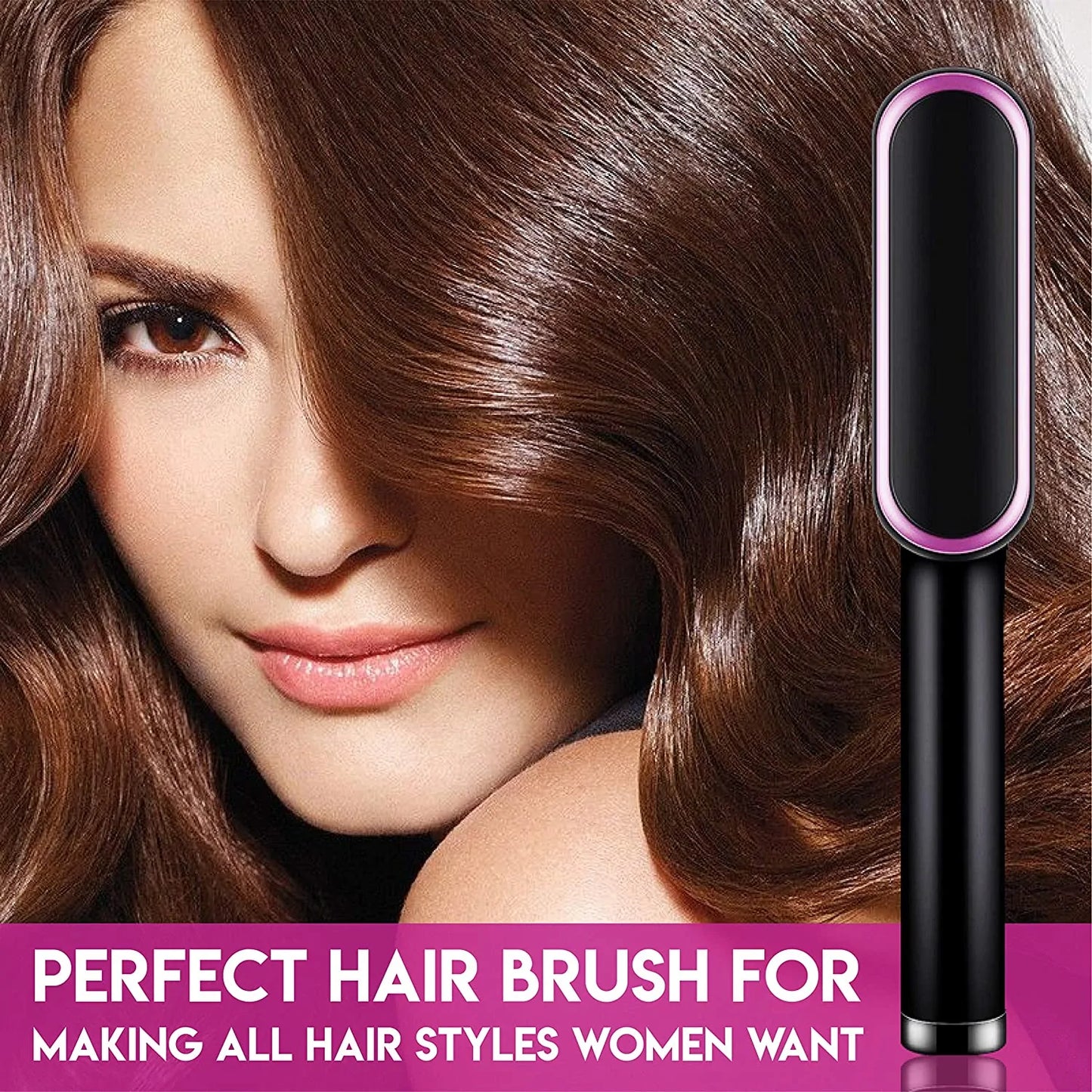 Ceramic Hair Curler Brush