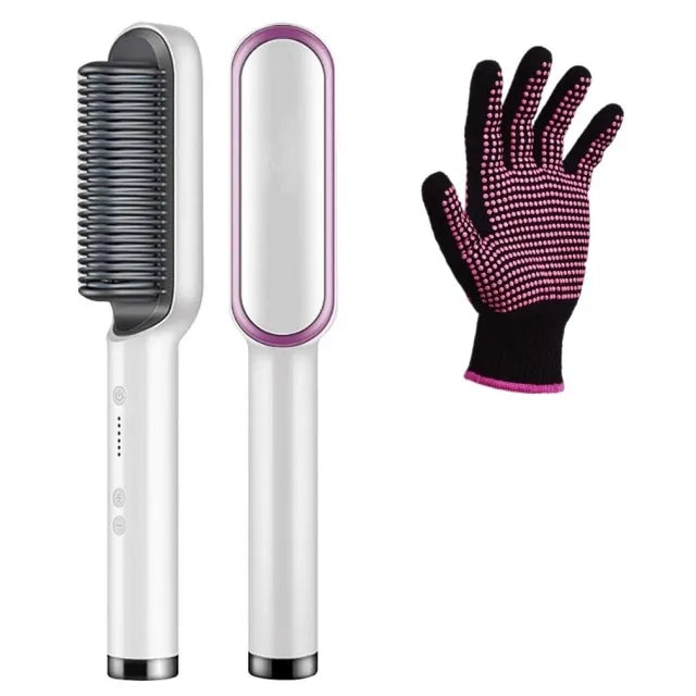 Ceramic Hair Curler Brush